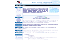 Desktop Screenshot of murtonsys.com